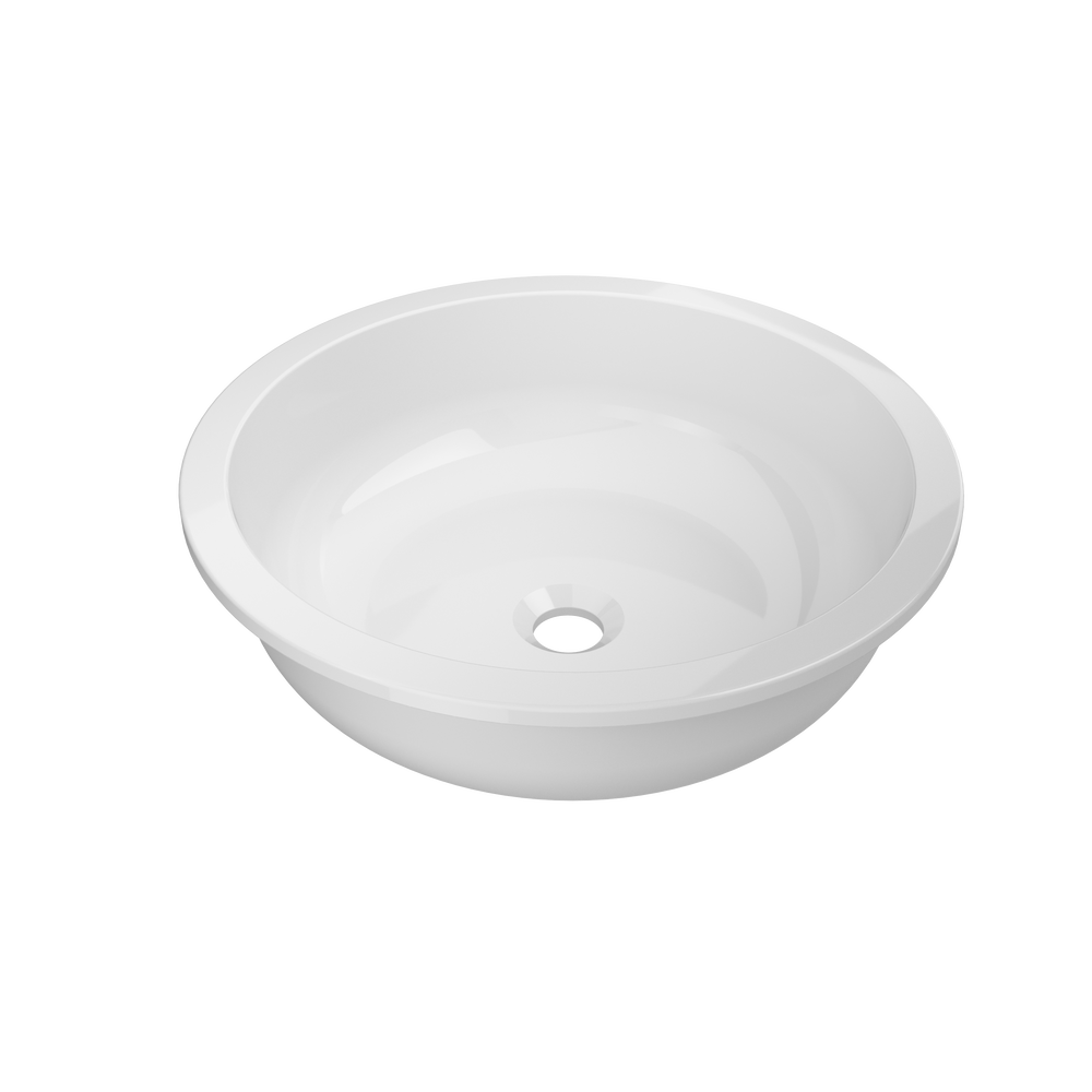 LEOLA® Undermount Sink White Gloss