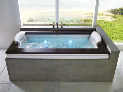 Oceanus luxury soaker tub, Jetted bath