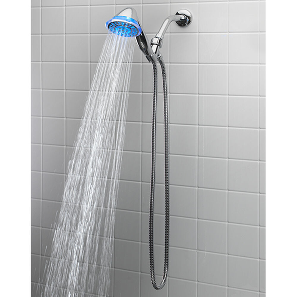 5-Function LED Hand Held Shower Head