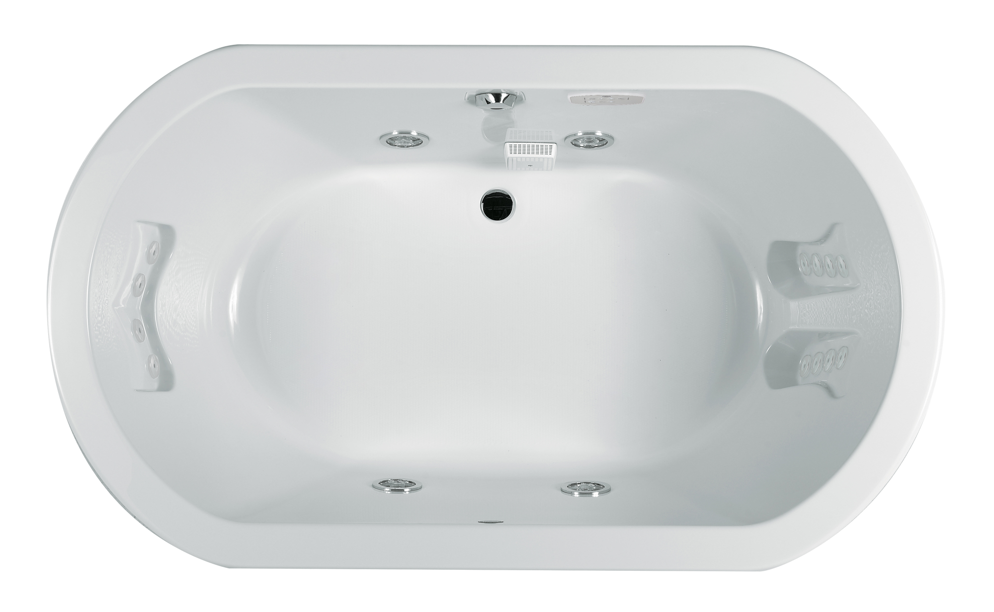 ANZA™ 6642 Whirlpool Chroma Whisper RH White Jacuzzi®