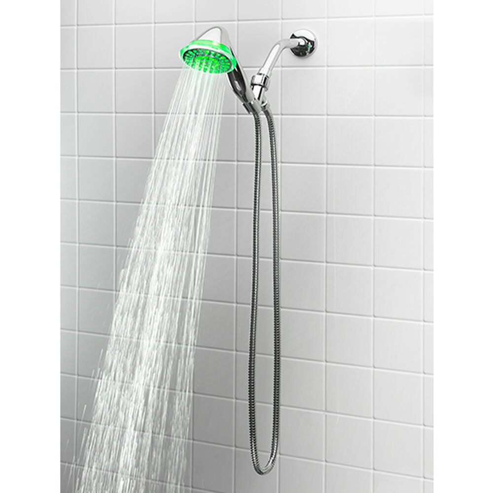 5-Function LED Hand Held Shower Head