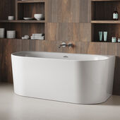 Dalma: Back to Wall Bathtub