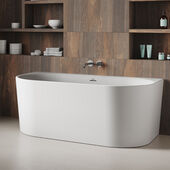 Dalma: Back to Wall Bathtub