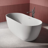 Moorea: Freestanding bathtub