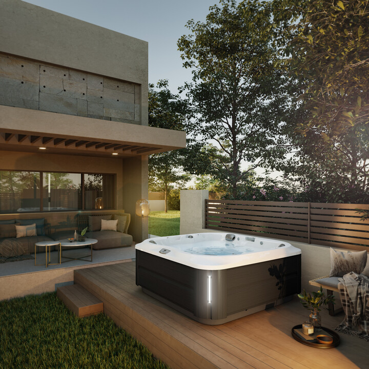 Hidromasaje exterior Jacuzzi®: los mejores Spas y minipiscinas de jardín