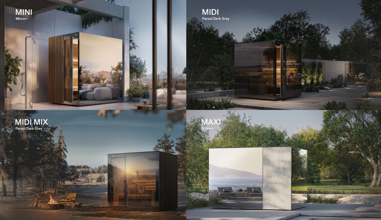 Saunas al aire libre Jacuzzi® Innexa™: diseño, bienestar y tecnología