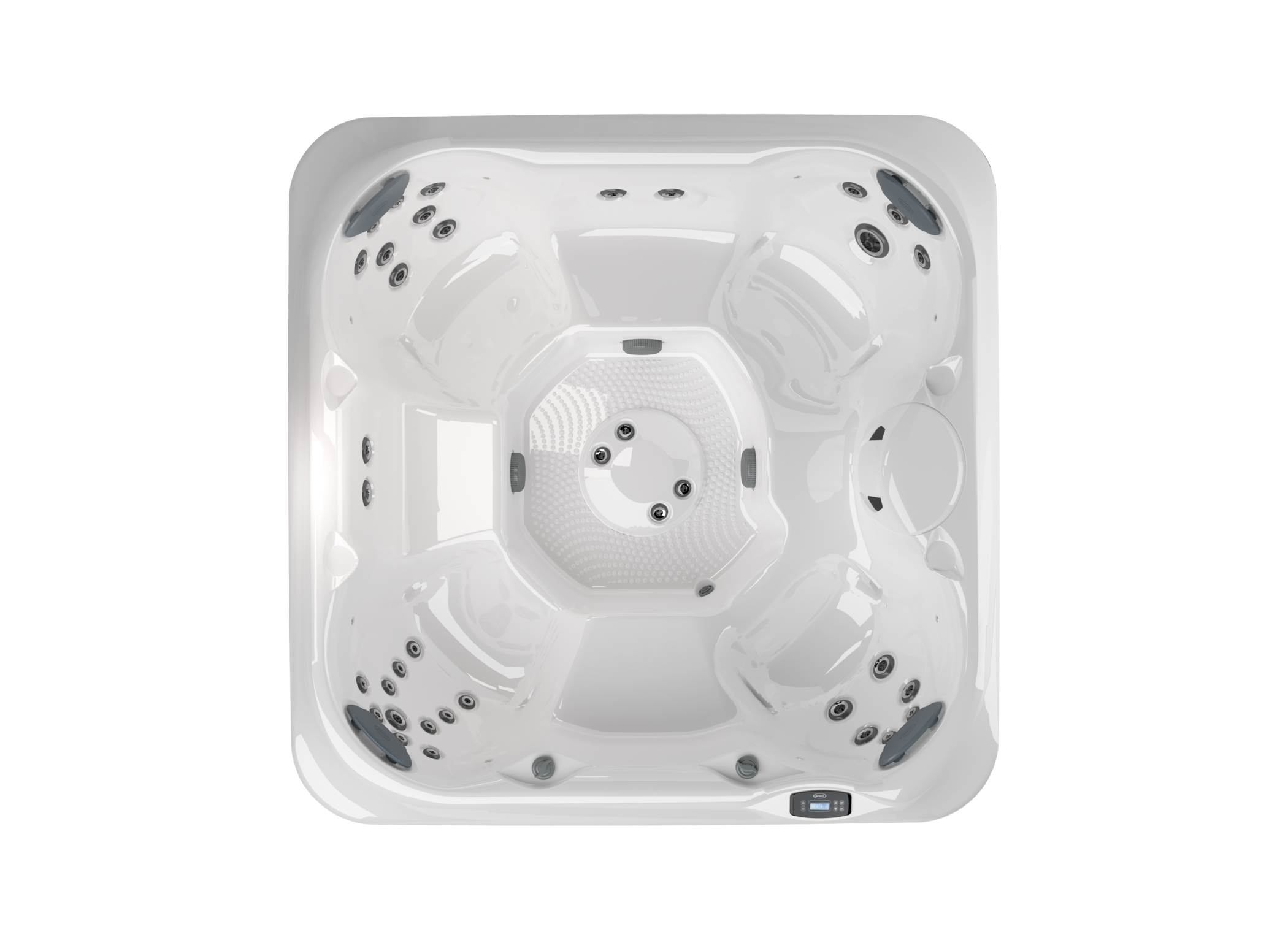 J245™ MidSize Hot Tub with Foot Dome Designer Hot Tub with Open Seating