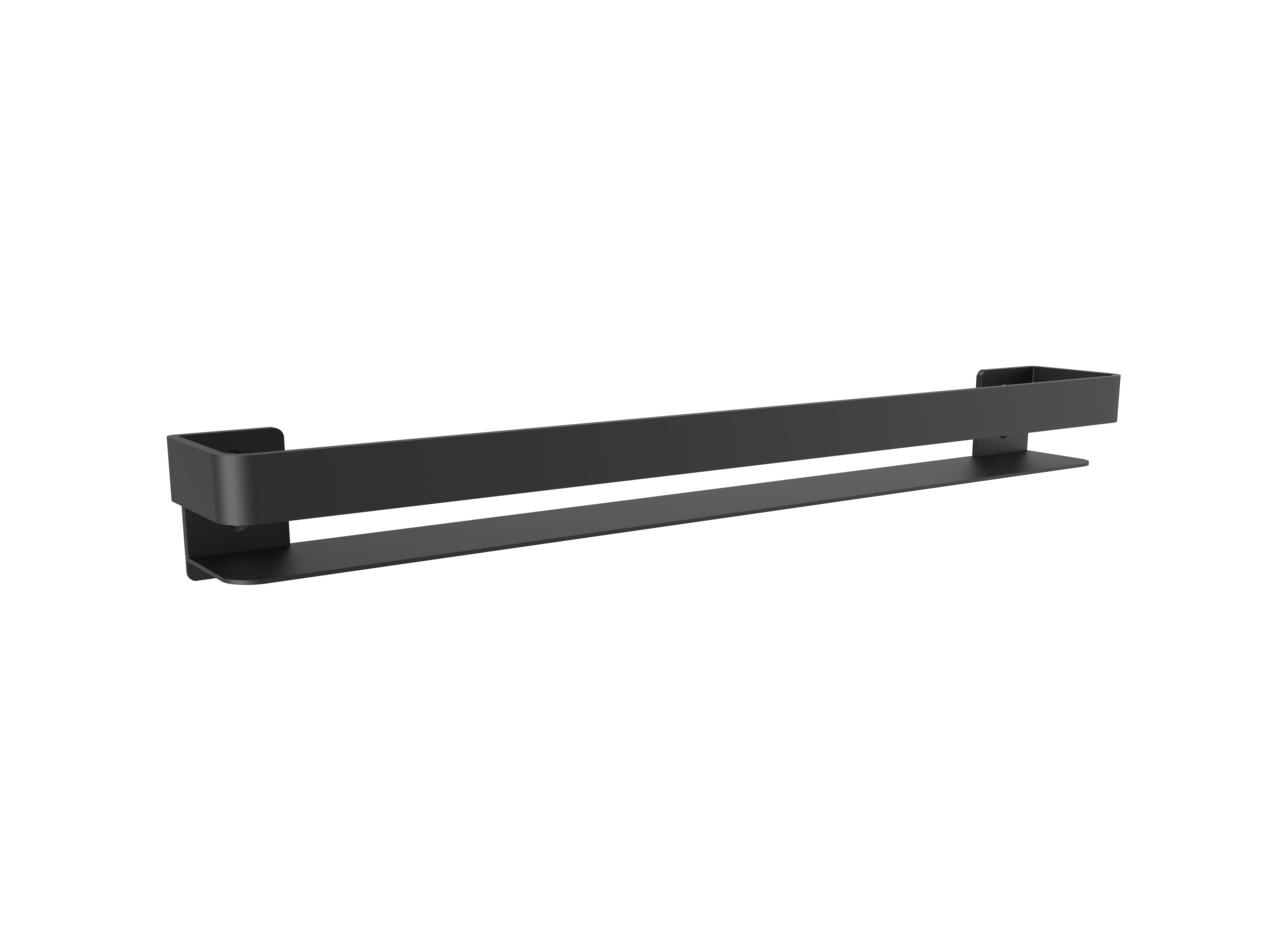 JACUZZI® 30 Matte Black Shower Shelf